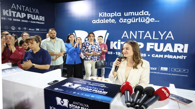 16. Antalya Kitap Fuarı 2 Ekim Cuma günü açılıyor