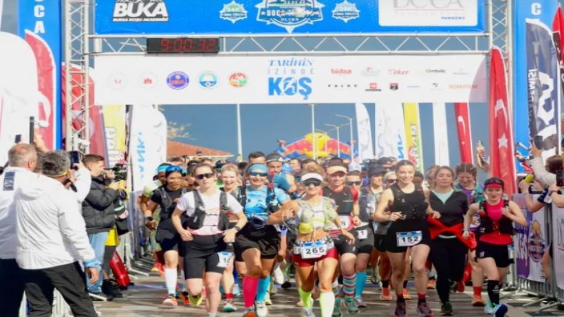 19 Mayıs'a özel koşu... 367 sporcu doğa ve tarihin izinde koştu