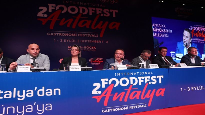 2. Foodfest Antalya Gastronomi Festivali 1-3 Eylül’de