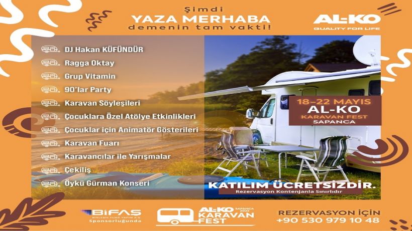 AL-KO Karavan Fest sizleri bekliyor