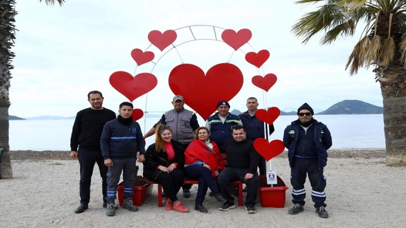 Bodrum Belediyesi’nden 14 Şubat’a Özel Alan