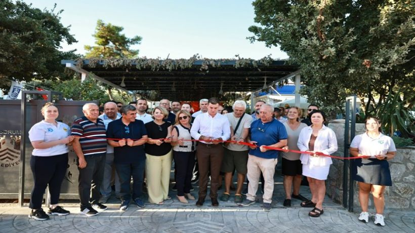 Bodrum Belediyesi Pînaraltı Emekli Kafeyi hizmete açtı