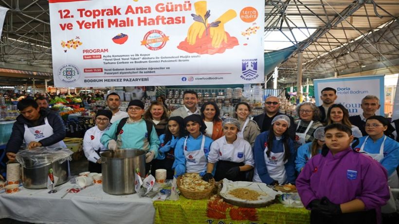 Bodrum’da 12. Toprak Ana Günü ve Yerli Malı Haftası Kutlandı