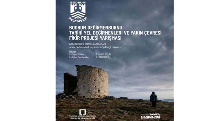 Bodrum Yel Değirmenleri Fikir Projesi Yarışması