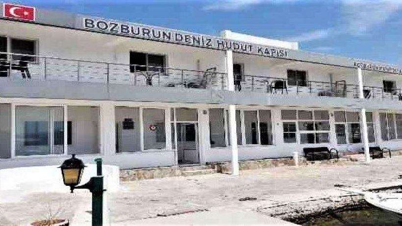 Bozburun deniz hudut kapısı hizmete girdi