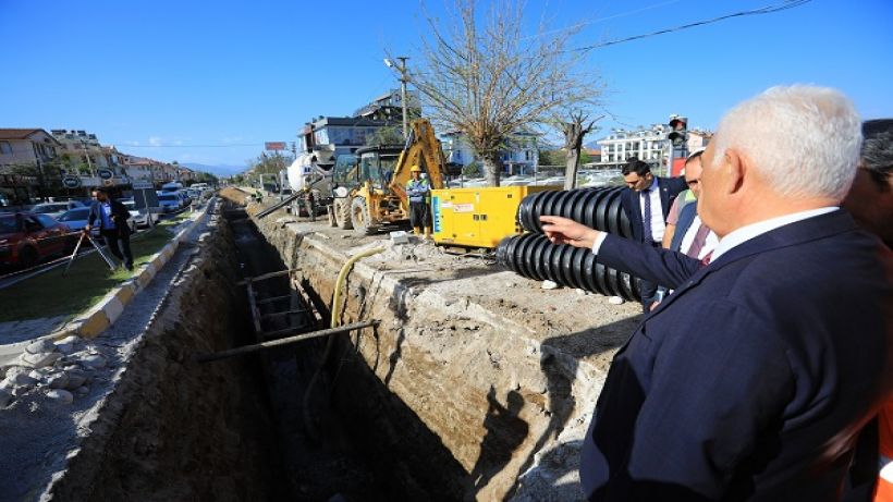 Fethiye’nin Altyapı Yatırımı Tamamlanıyor