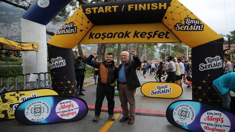 Gökova Yarı Maratonuda 4 farklı etapta 516 katılımcı