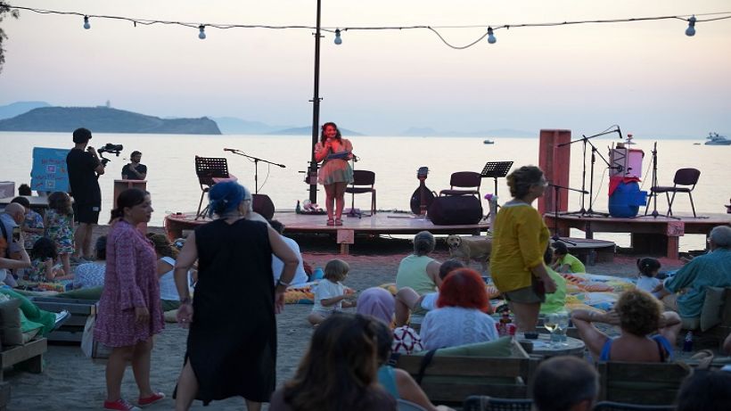 Gümüşlük’te festival çevreci mesajlarla başladı