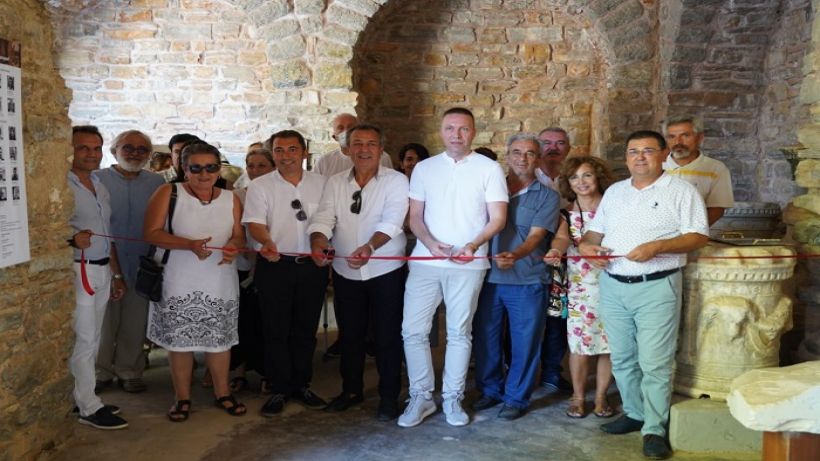 İasos Antik Kenti, ziyaretçi karşılama projeleri sergisi açıldı