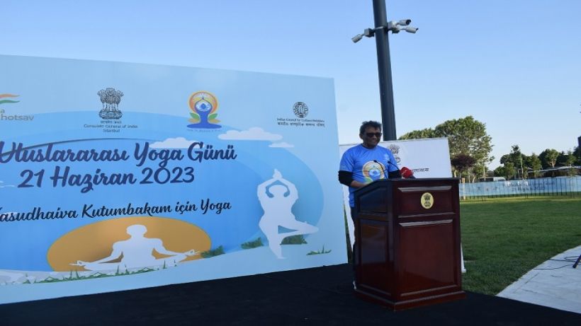 İstanbulda Dünya Yoga Günü