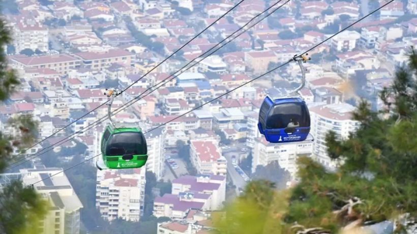 İzmir'de Teleferik yaz tarifesi başladı