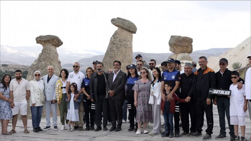 Kapadokya, klasik otomobil tutkunlarına ev sahipliği yaptı