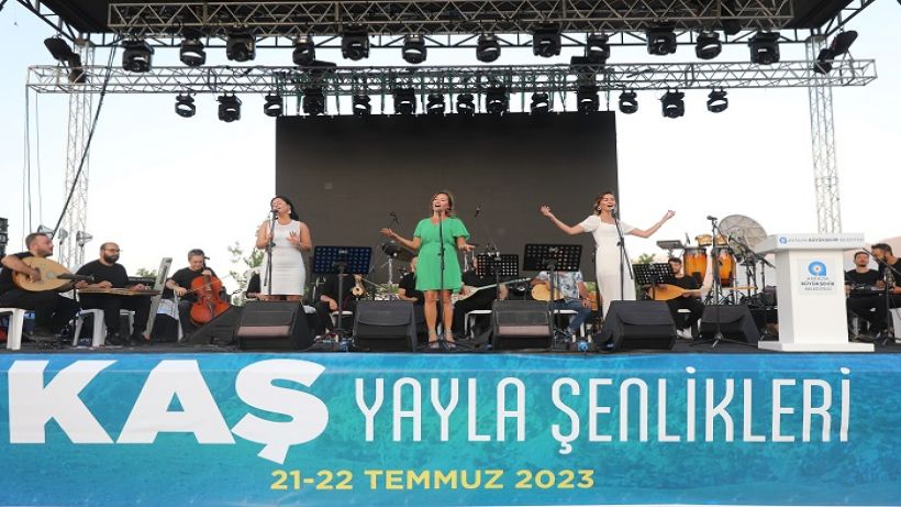 Kaş’ta Yayla Şenlikleri coşkusu