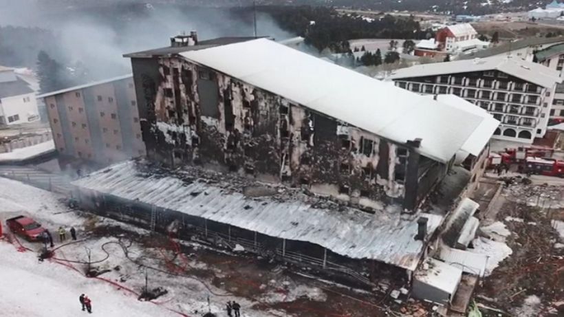 Kervansaray Otel yangını inceleme raporunu yayımladı
