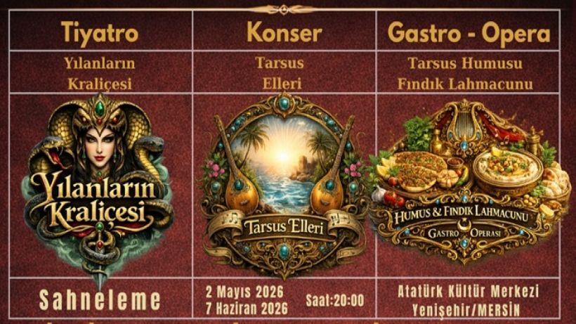 Kilikya Gecesi Mersin’de Efsaneleri, Ezgileri ve Lezzetleri Aynı Sahnede Kilikya Gecesi Mersin’de Efsaneleri, Ezgileri ve Lezzetleri Aynı Sahnede