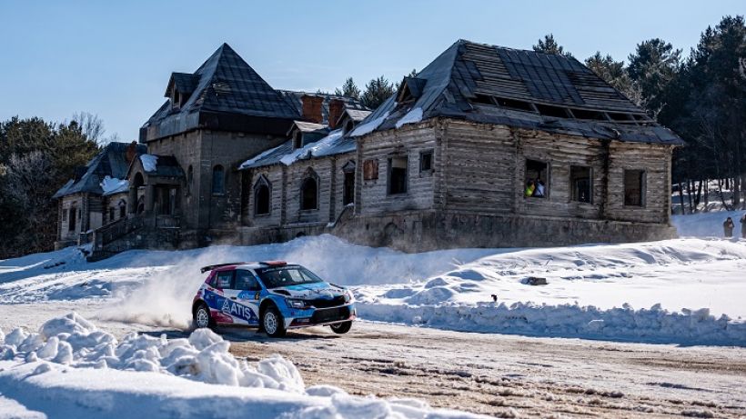 Kristal Kar'da Ralli Heyecanı