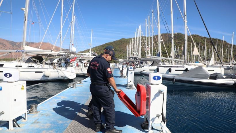 Muğla Büyükşehirden, Kıyı Tesislerine Kapsamlı Yangın Denetimi