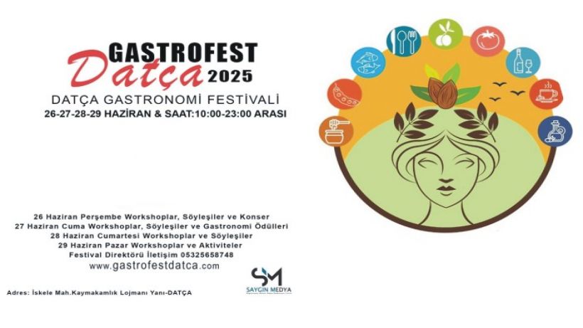 Gastrofest Datça Festivali 26 Haziran'da Başlıyor