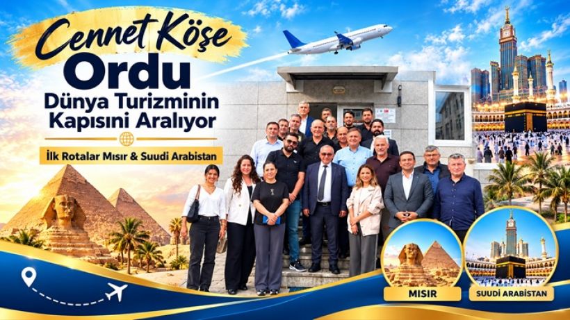 Ordu ile Kahire Arasında Charter Uçuşları İçin Önemli Toplantı