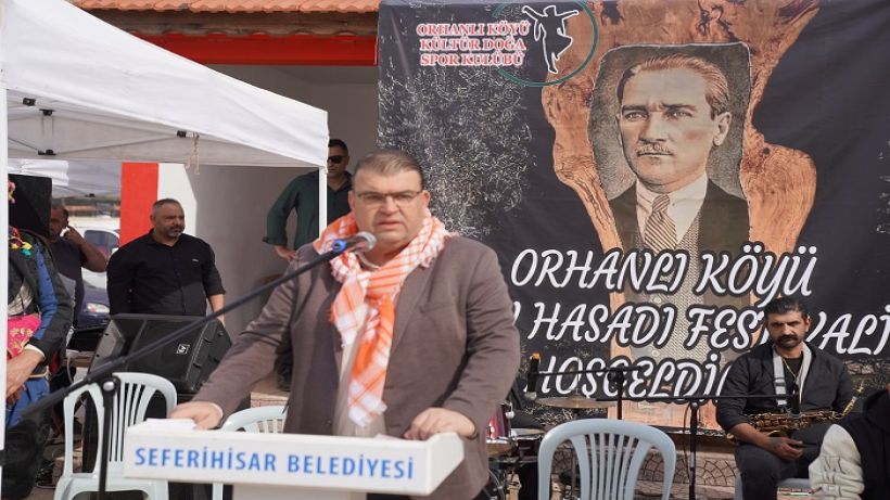 Orhanlı Köyü 2. Zeytin Hasadı Festivalinde coşkulu başlangıç