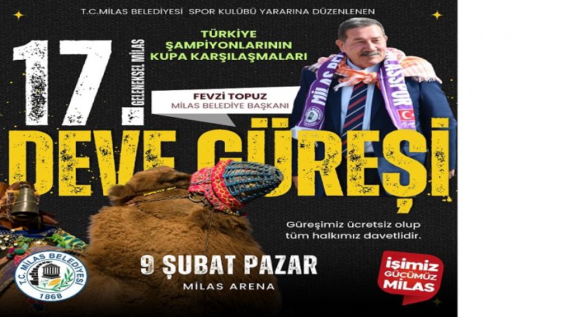 Pehlivan Develer, Milasda Güreşecek