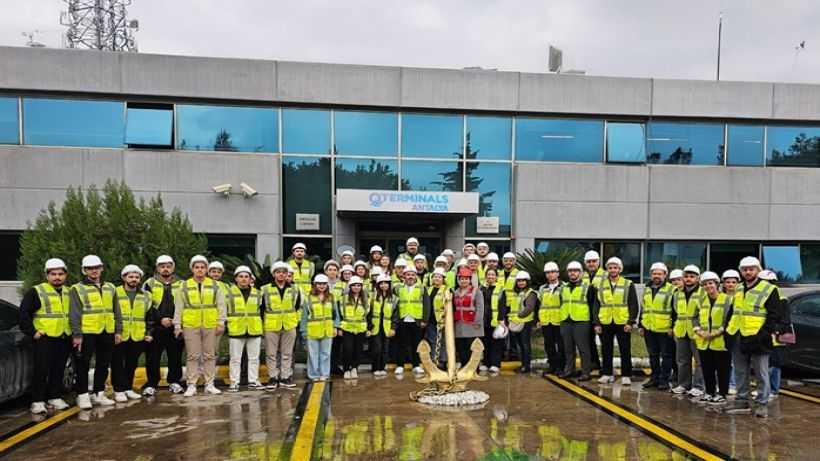 QTerminals Antalya, Geleceğin Denizcilik Profesyonelleri Ağırladı