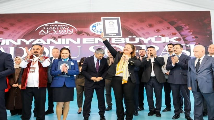 Rekora doymayan, Gastro Afyon Turizm ve Lezzet Festivali