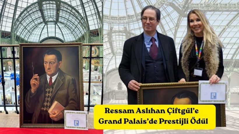 Ressam Aslıhan Çiftgül’e Grand Palais’de Prestijli Ödül