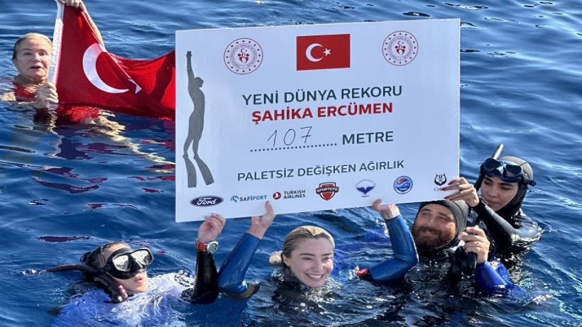 Şahika Ercümen Dünya Rekorunu Kirdi!
