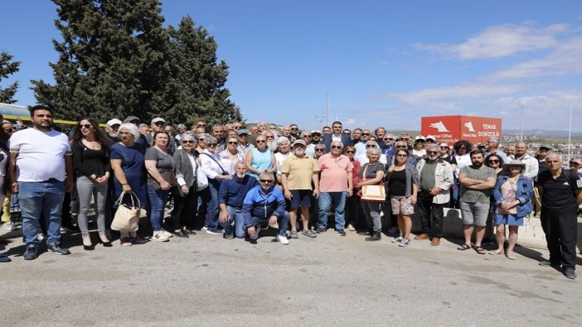 Sığacıkta yat limanı protestosu