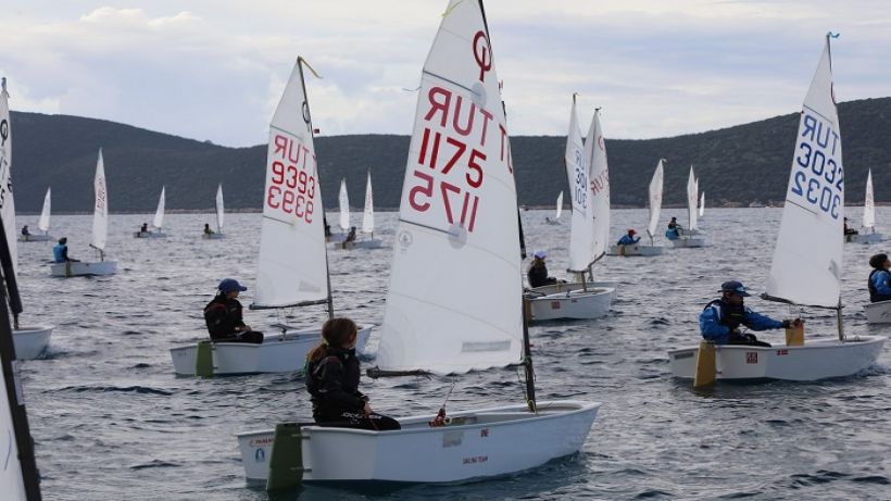 Süperpar Bodrum Uluslararası Optimist Yarışları (BIOR) başladı