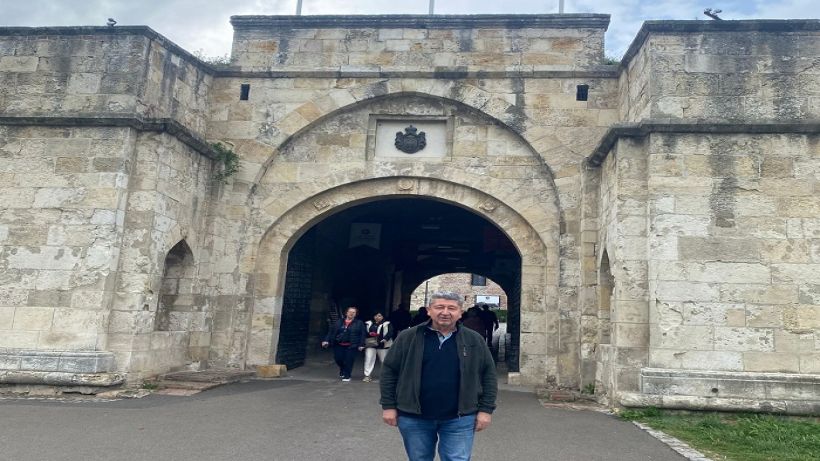 Tarihçi Rıdvan Şükür, Sırbistan’da Türk izlerini ve Belgrat kalesini inceledi