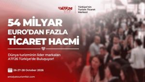 54 Milyar Euro Ticaret Hacmine Sahip Acenteler ATF’de Buluşuyor