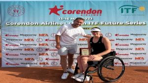 60 tekerlekli sandalye tenisçisi ,Corendon Sports Open’da yarışacak