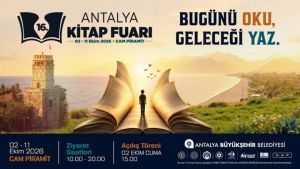 Antalya Kitap Fuarı 2 Ekim’de başlıyor