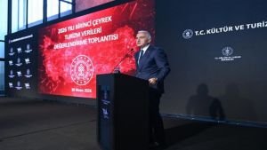 Bakan Ersoy, 2026 yılı birinci çeyrek turizm verilerini açıkladı