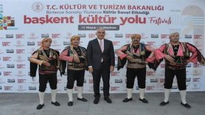 Başkent kültür yolu festivali başladı