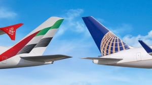 Emirates ve United, ABD Bağlantısını Artırmak için Ortak Uçuşlara Başladı