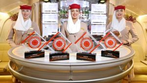 Emirates'e Dünya Çapında En İyi Havayolu" ödülü