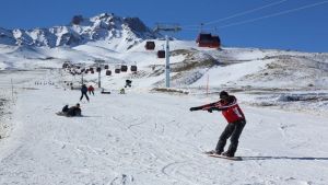 Erciyes kış turizmine hazır