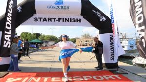 Gökçeada Ultra Trail'de koşu rüzgarı ikinci kez esti