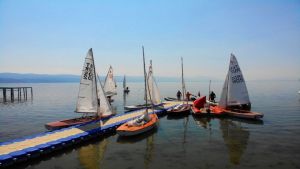 İznik Gölü’nde Türkiye Pirat Şampiyonası başladı