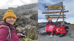 Kilimanjaro’nun zirvesi kız öğrencilerin geleceğine umut oldu