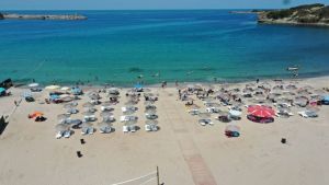 Mavi Bayraklı plajlarda, deniz keyfi