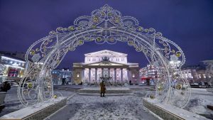 Moskova Noel Şehrine Dönüştü