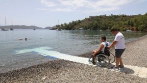 Muğla Büyükşehir Belediyesi'nden “Herkes İçin Engelsiz Plaj”