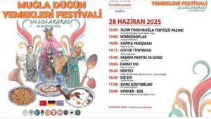 Muğla’nın Düğün Yemekleri Uluslararası Boyuta Taşınıyor