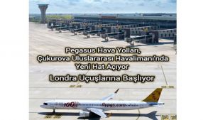 Pegasus, Çukurova'dan Londra'ya Uçacak