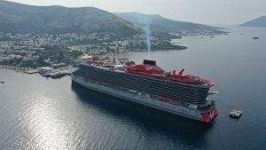 Resilient Lady Bodrum Cruise Port’a demir attı