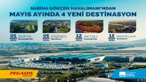 Sabiha Gökçen Havalimanı’ndan Mayıs Ayında 4 Yeni Destinasyon